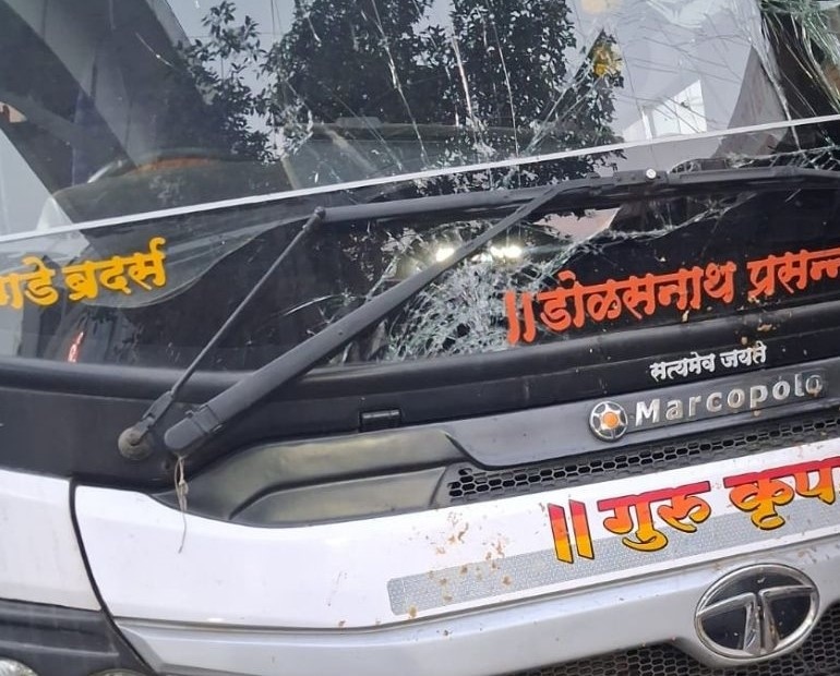 हिंजवडी IT पार्क परिसरात बसखाली चिरडले दोन शाळकरी मुलं...