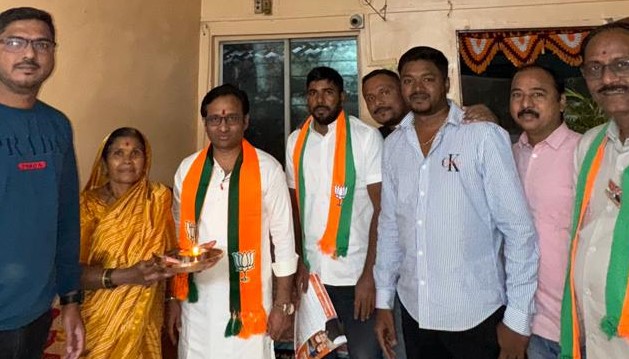 काळेवाडी झाली ‘भाजपमय’; विनोद नढे यांचा प्रचार वेग पकडतोय... 