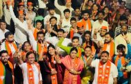 काळेवाडीत भाजपचे उमेदवार विनोद नढे यांचा झंझावती प्रचार..