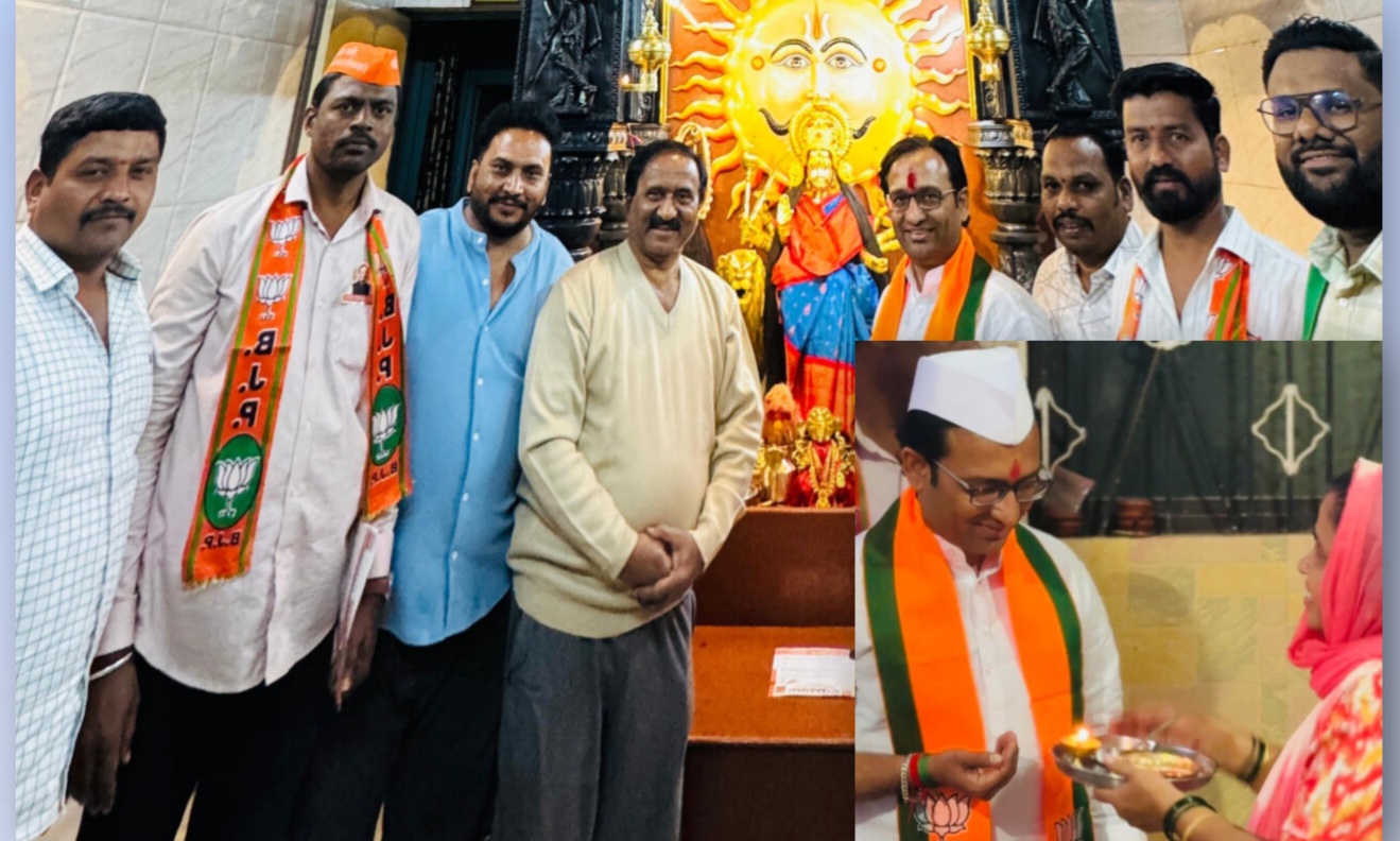 काळेवाडी प्रभागात भाजपचा प्रचार वेगात..