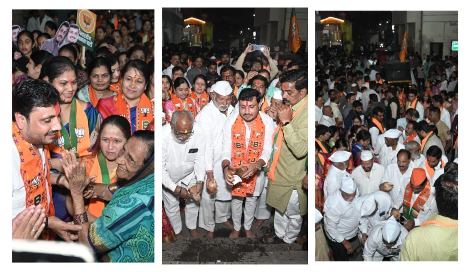 पिंपळे सौदागरमध्ये संकल्प विकासाचा, शंखनाद विजयाचा..