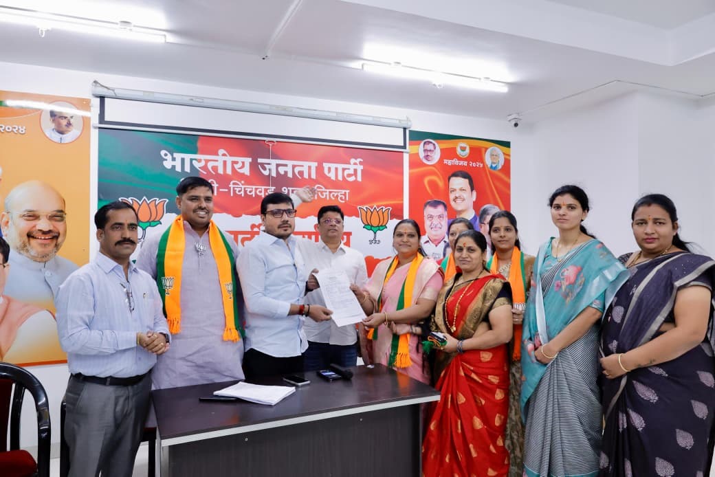 भाजपाकडे अर्ज जमा करून निशा यादव निवडणूक रणांगणात!..