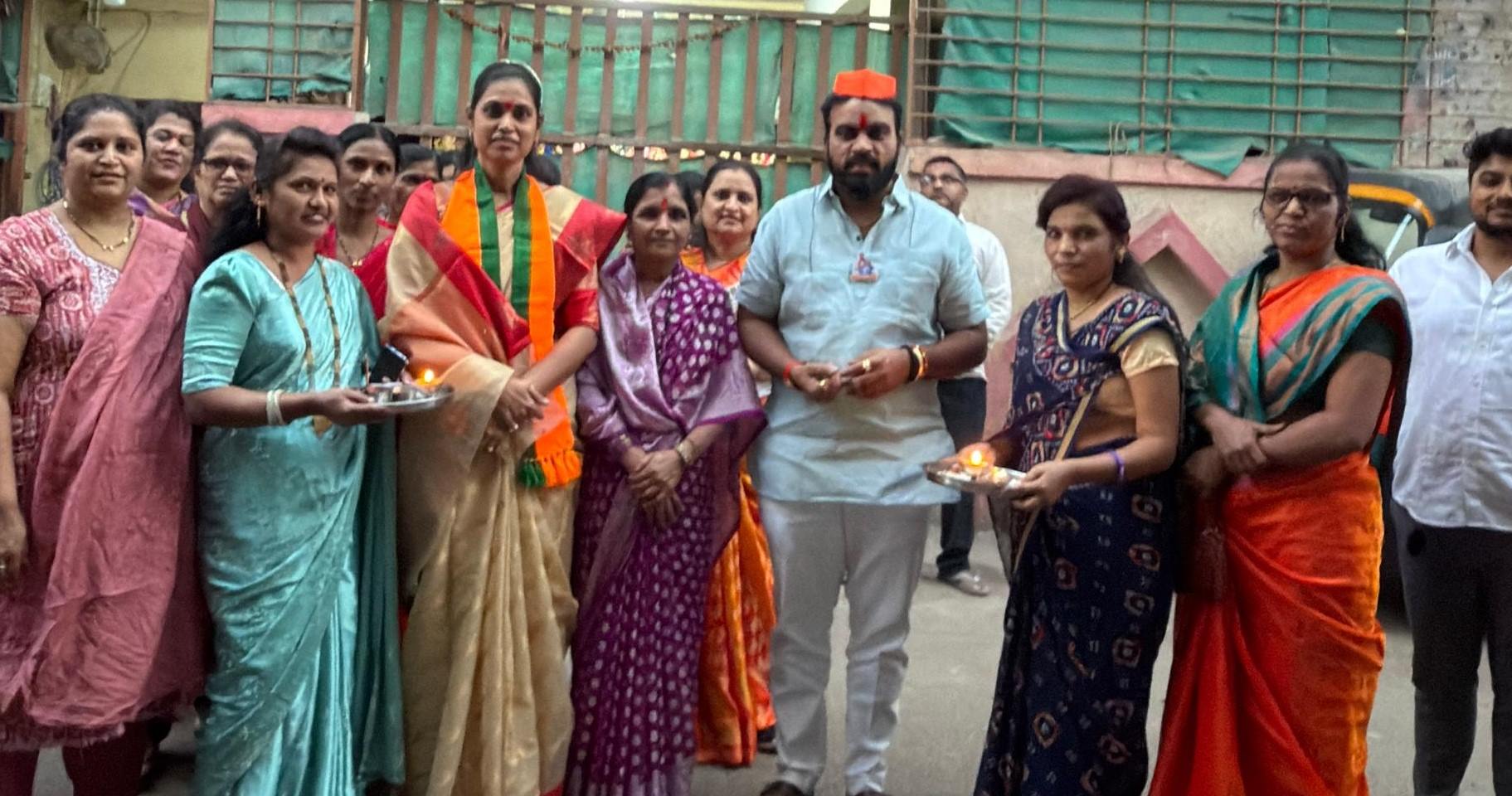 चिखली-मोरेवस्तीसह परिसरात रुपालीताई पांडाभाऊ साने यांचा प्रचार जोमात..