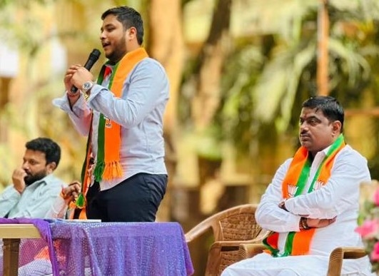 पिंपळे सौदागरमध्ये स्व. आमदार लक्ष्मणभाऊ जगताप यांचे चिरंजीव प्रचाराच्या रिंगणात..