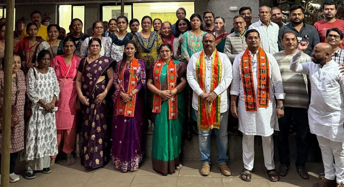 प्रभाग २६ मध्ये भाजप उमेदवारांची प्रचारात निर्णायक आघाडी...