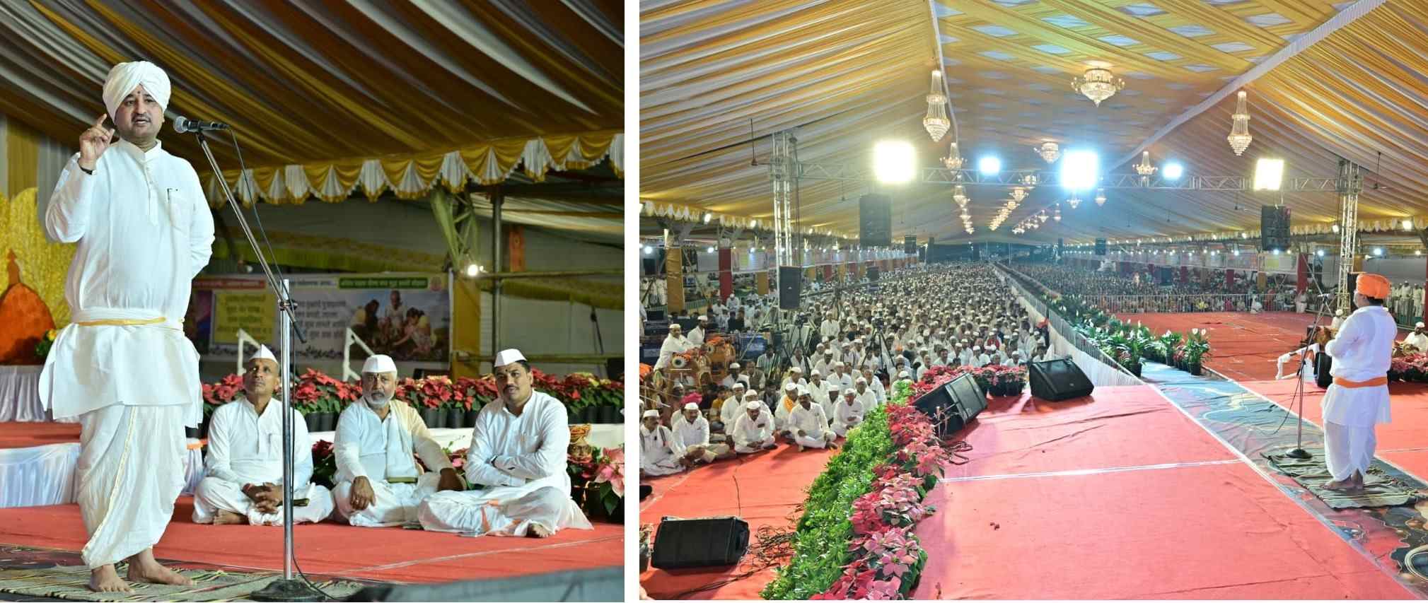 श्रीक्षेत्र भंडारा डोंगर पायथ्याला एकवटली भाविकांची मांदियाळी..