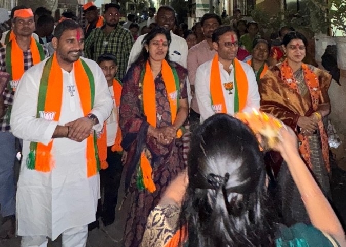 काळेवाडीत विकासाचा विश्वास, तरुणाईचा उत्साह; भाजपला साथ..