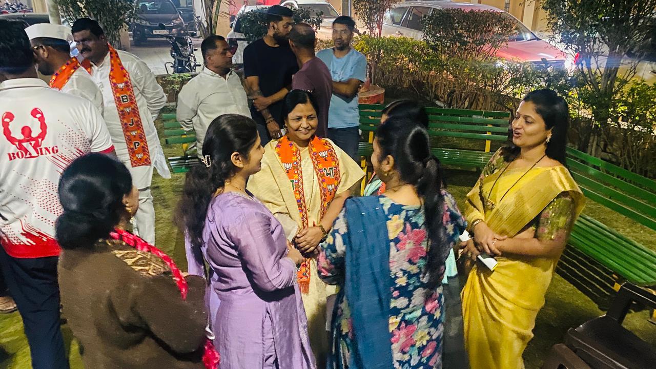 अर्चनाताई विनोद तापकीर यांच्या सकारात्मक प्रतिमेला मतदारांचा पाठींबा..