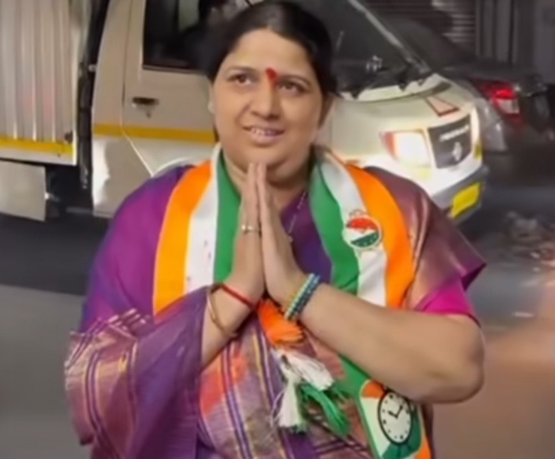 राष्ट्रवादीच्या मोनिकाताई नवनाथ नढे यांचा काळेवाडीत मतदारांशी थेट संवाद..