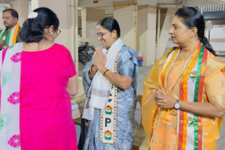 प्रभाग क्रमांक २७ रहाटणीमध्ये राष्ट्रवादीचा प्रचार वेगात..