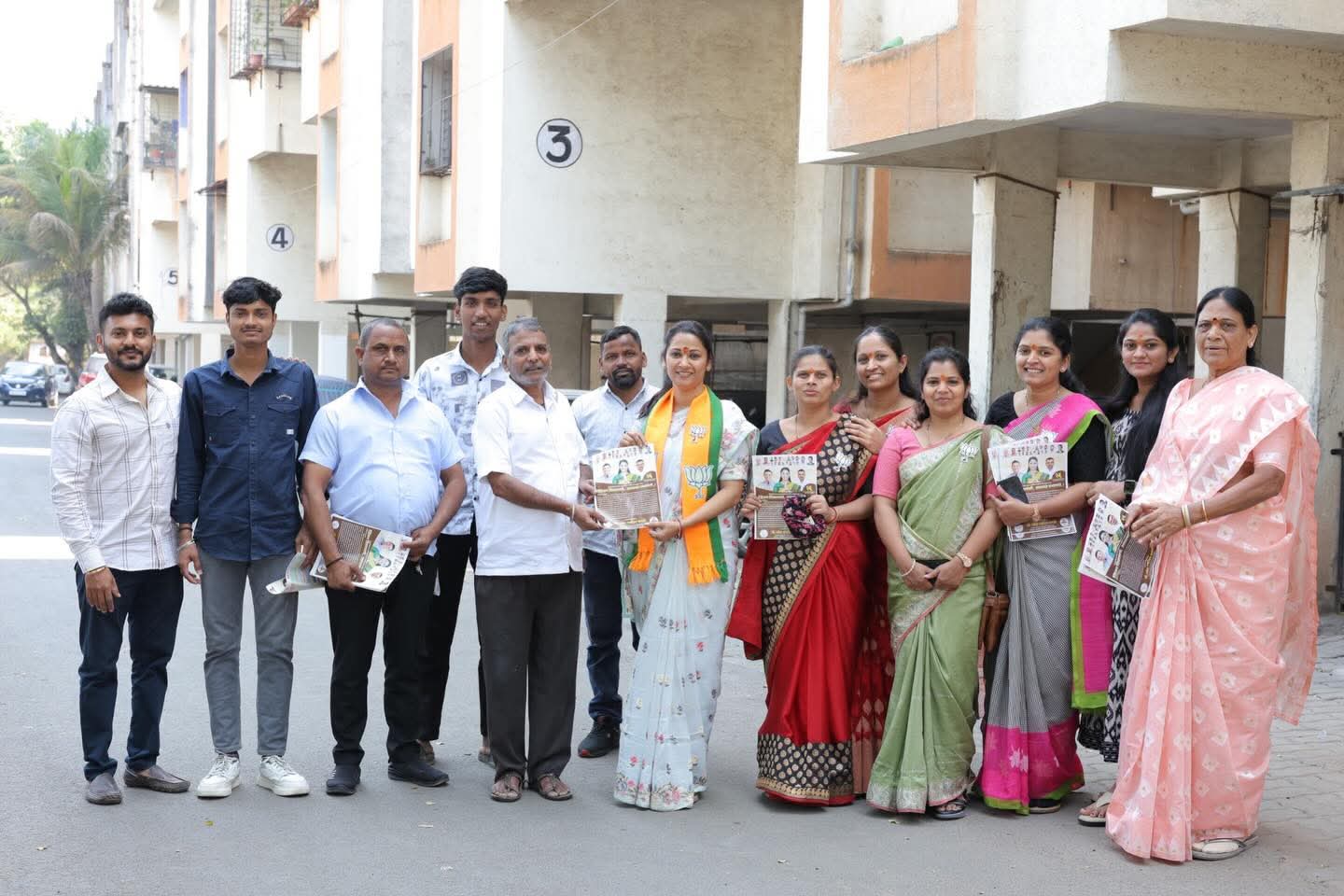 प्रभाग २६ मधील नागरिकांच्या उत्स्फूर्त प्रतिसादाने घुमली भाजपच्या विजयाची नांदी