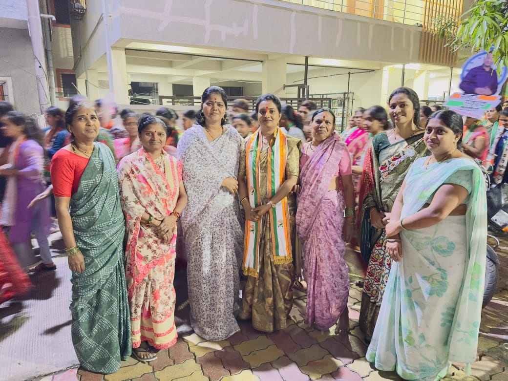 ‘घड्याळ’ चिन्हावर विश्वास ठेवा आणि विकासासाठी आपली साथ द्या.” - अश्विनीताई चंद्रकांत तापकीर...