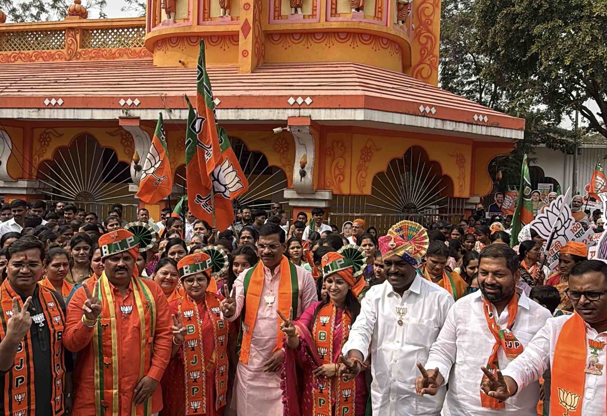 प्रभाग क्रमांक २६ वाकडमध्ये भाजपाच्या प्रचाराचा श्रीगणेशा..