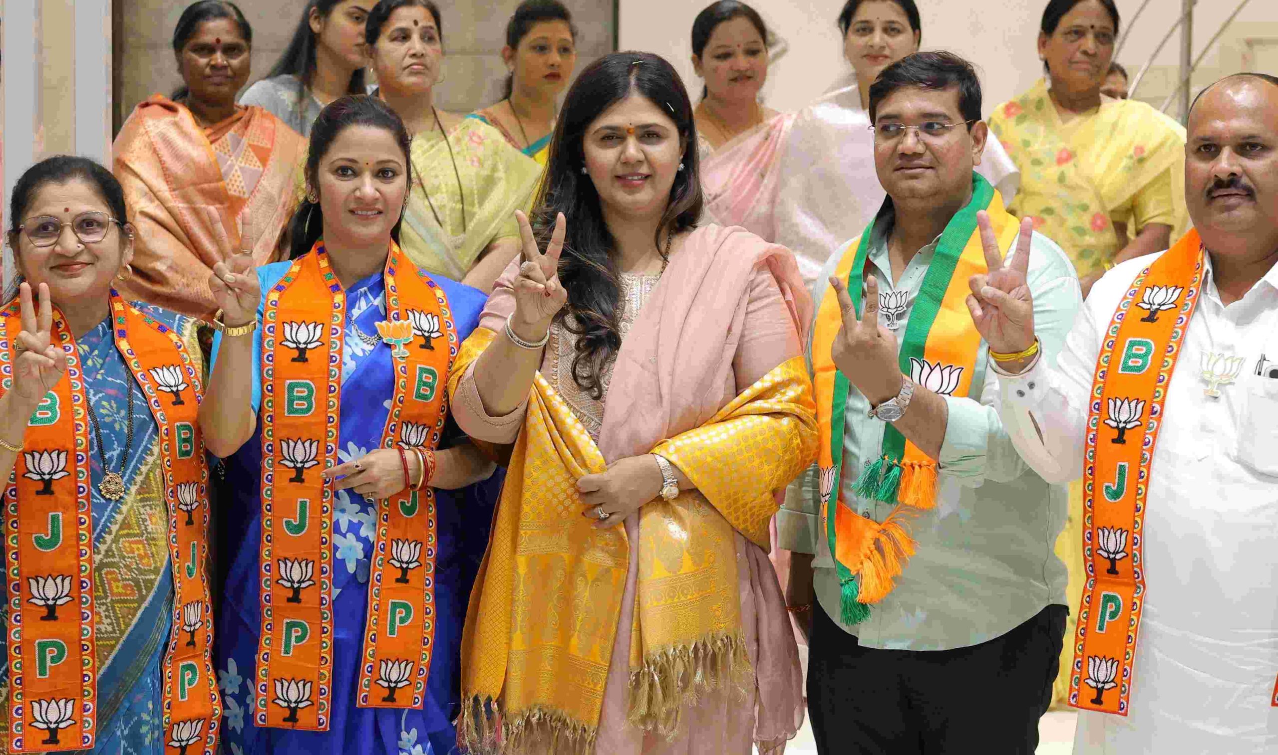 महापालिकेत सक्षम, प्रामाणिक व विकासाभिमुख नेतृत्व हेच निवडणुकीचे अधिष्ठान - पंकजा मुंडे..