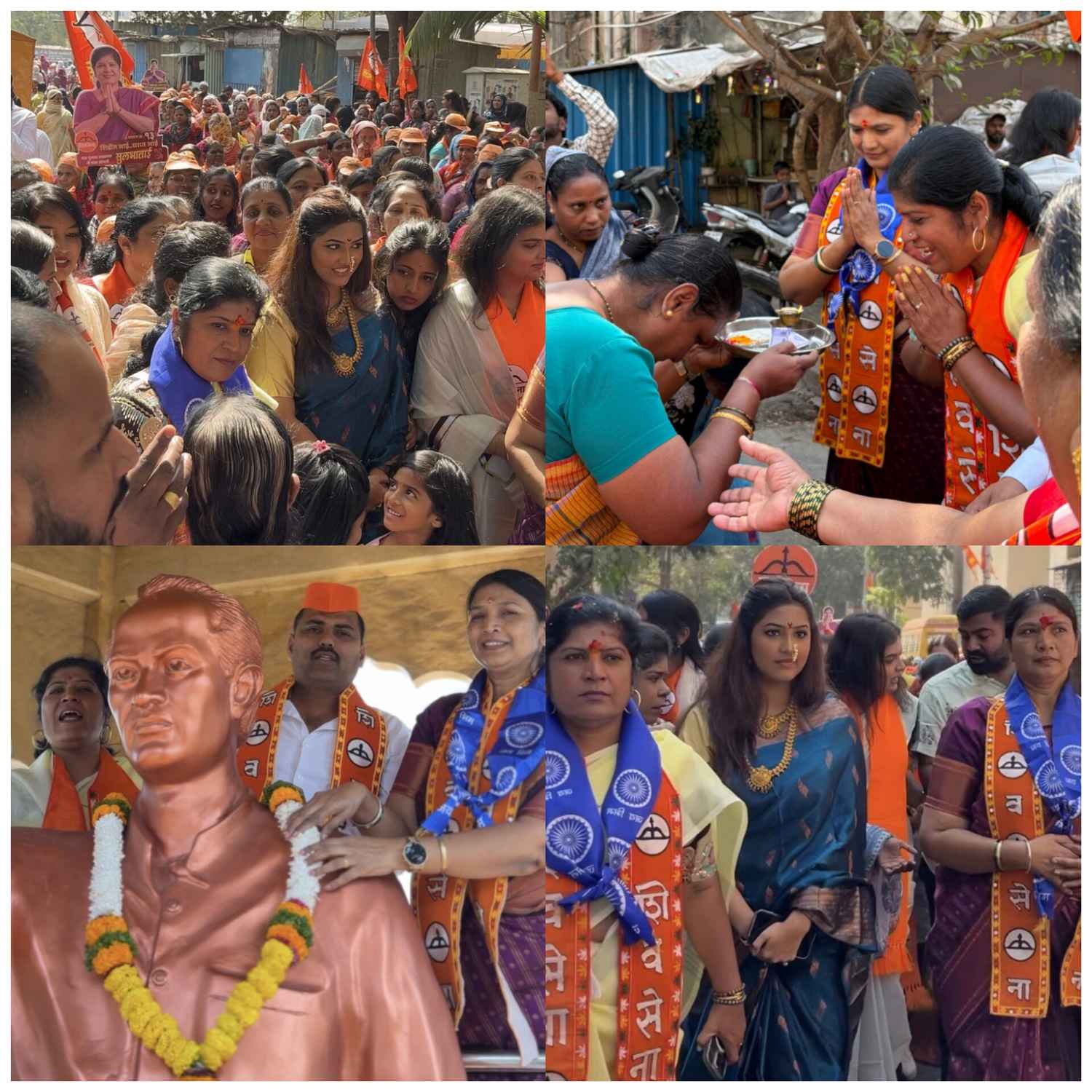 प्रभाग क्रमांक १३ यमुनानगरमध्ये भक्ती, भावुकता आणि परिवर्तनाची साक्ष देणारी पदयात्रा..