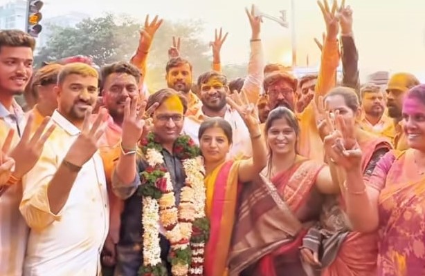 प्रभाग २२ काळेवाडीत विनोद नढे यांची हॅट्रिक; सलग तिसऱ्यांदा विजय..