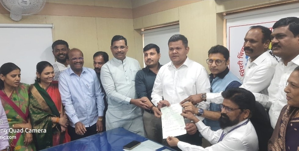 पिंपरी-चिंचवड महापालिकेच्या स्थायी समिती अध्यक्ष पदासाठी भाजपचे अभिषेक बारणे यांची निवड निश्चित..