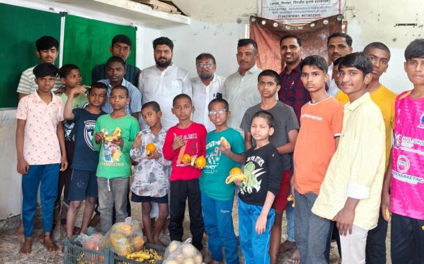 भाजप उपाध्यक्ष जयदीप करपे यांनी अनाथ मुलांबरोबर केला वाढदिवस साजरा...