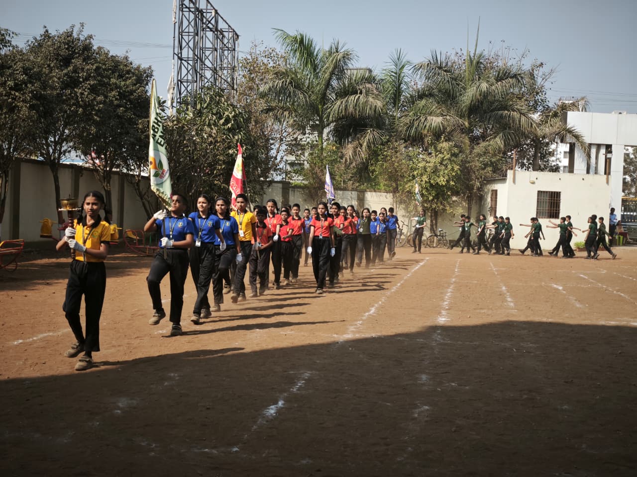 अभंग इंग्लिश मिडीयम स्कूलमध्ये क्रीडा महोत्सव उत्साहात साजरा...