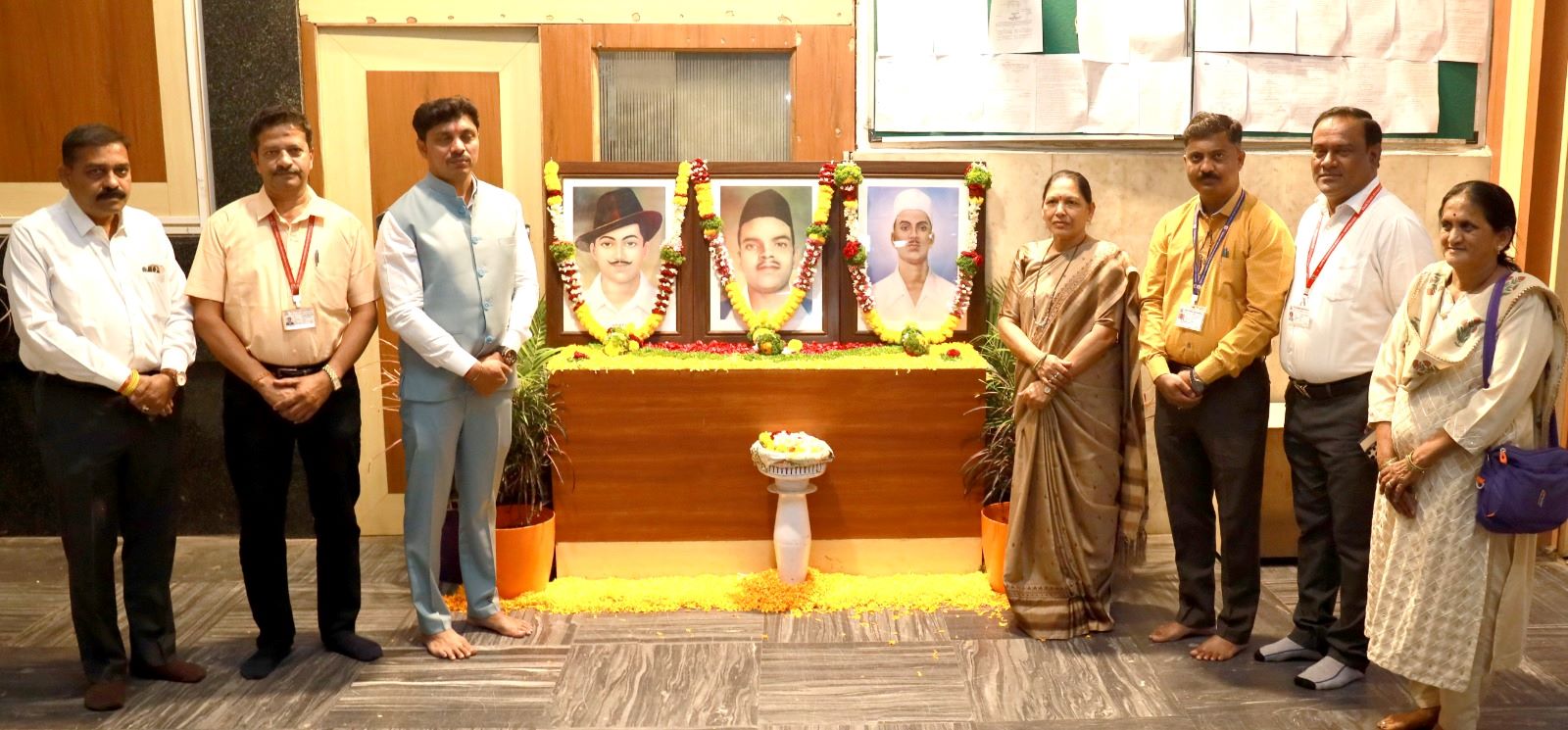 शहीद भगतसिंग, राजगुरू आणि सुखदेव यांनी भारताच्या स्वातंत्र्यासाठी दिलेले बलिदान प्रत्येक भारतीयांसाठी प्रेरणादायी – महापौर रवि लांडगे...