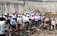 भामा आसखेड पाणीपुरवठा प्रकल्पाची महापौर, आयुक्त व पदाधिकाऱ्यांकडून पाहणी...