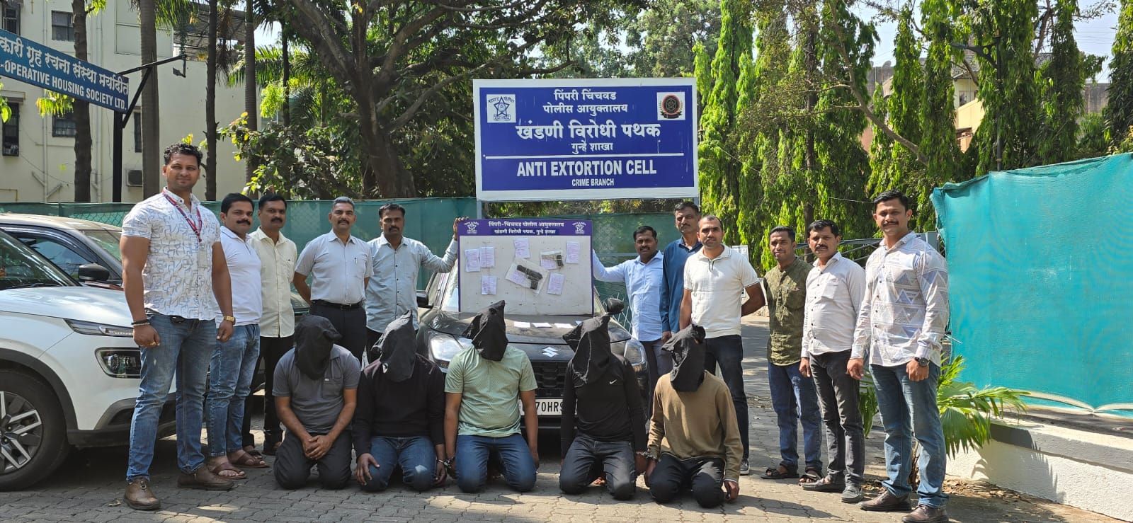 ५० लाखांच्या खंडणीसाठी काळेवाडीत व्यापाऱ्याचे अपहरण...