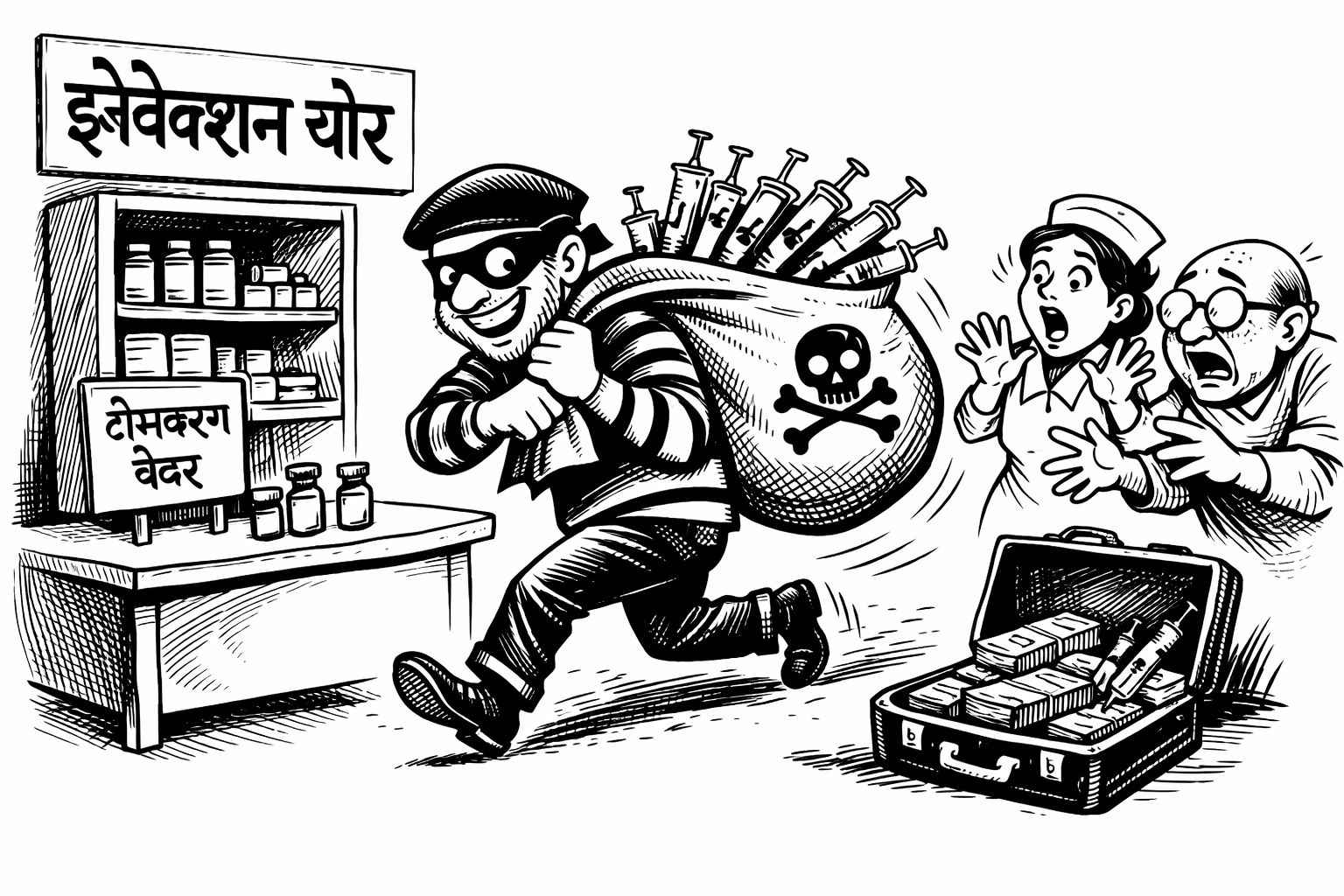 पिंपरीत डी. वाय. पाटील हॉस्पिटलमधील फार्मसीतून लाखोंच्या इंजेक्शनची चोरी; कर्मचारी फरार