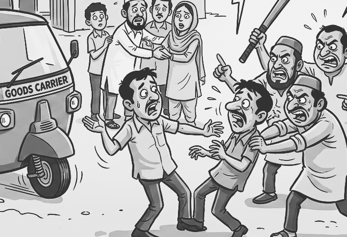 काळेवाडीत किरकोळ अपघातावरून राडा..