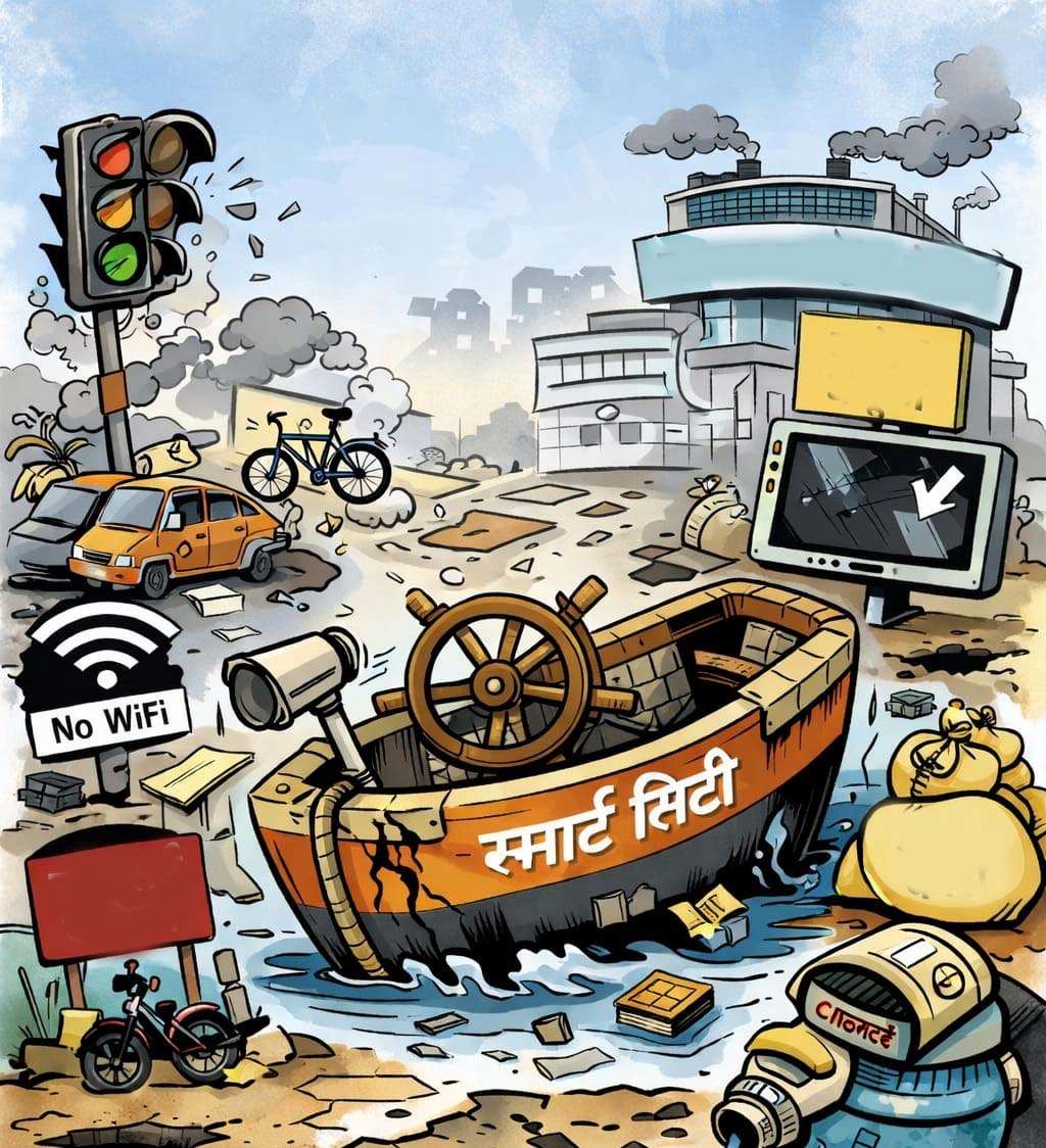 भाजप नगरसेवकांचा स्वतःच्याच पक्षाला घरचा आहेर..