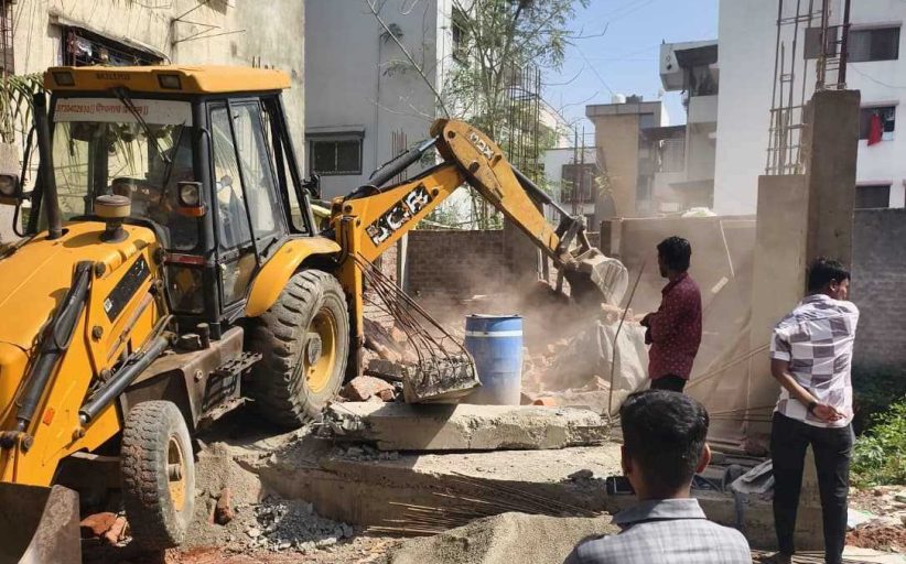 महापालिकेची धडक कारवाई सुरू...