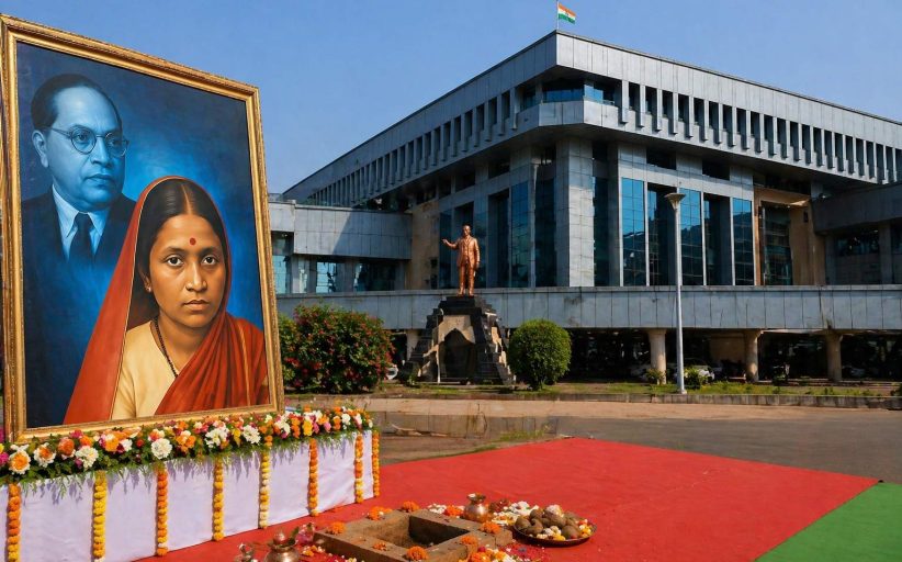 त्यागमूर्ती माता रमाई भीमराव आंबेडकर सृष्टीचा महापौरांच्या हस्ते भूमिपूजन सोहळा...