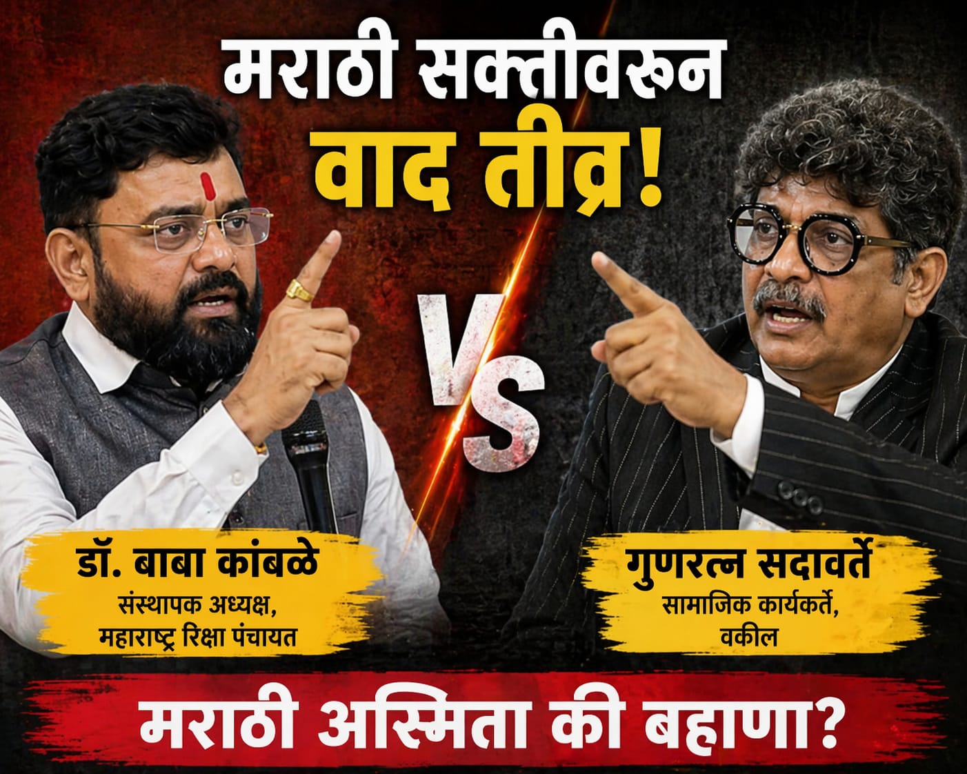 महाराष्ट्रात मराठी सक्तीवरून वाद तीव्र; रिक्षा पंचायत आक्रमक