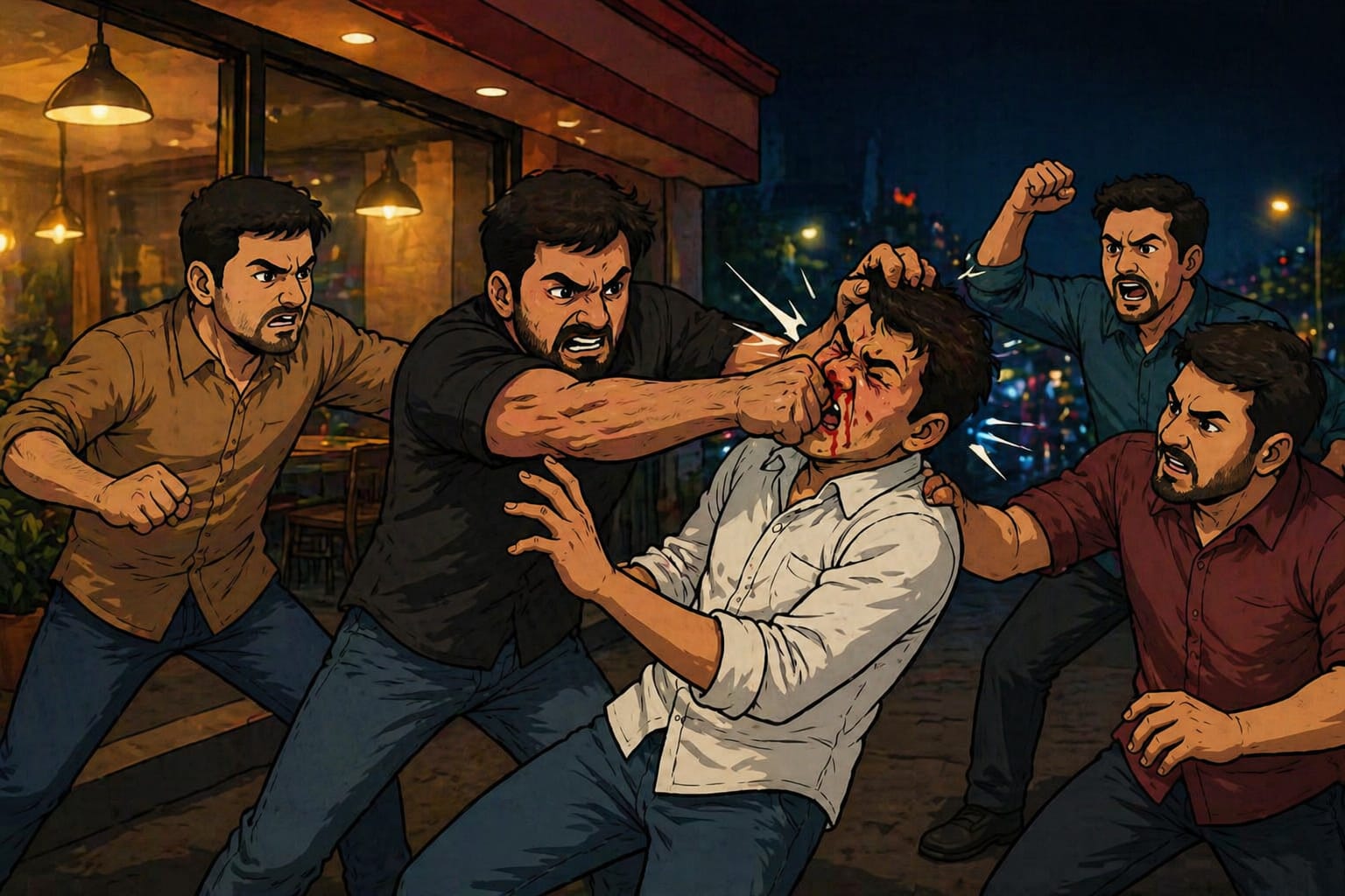 पिंपळे गुरवच्या ‘थ्री-इडियट्स’ हॉटेलमध्ये बिलावरून ऱ्हाडा..