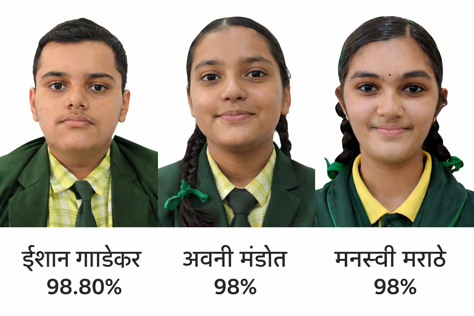 प्रतिभा इंटरनॅशनल स्कूलचा सीबीएसई दहावीमध्ये १०० टक्के निकाल..