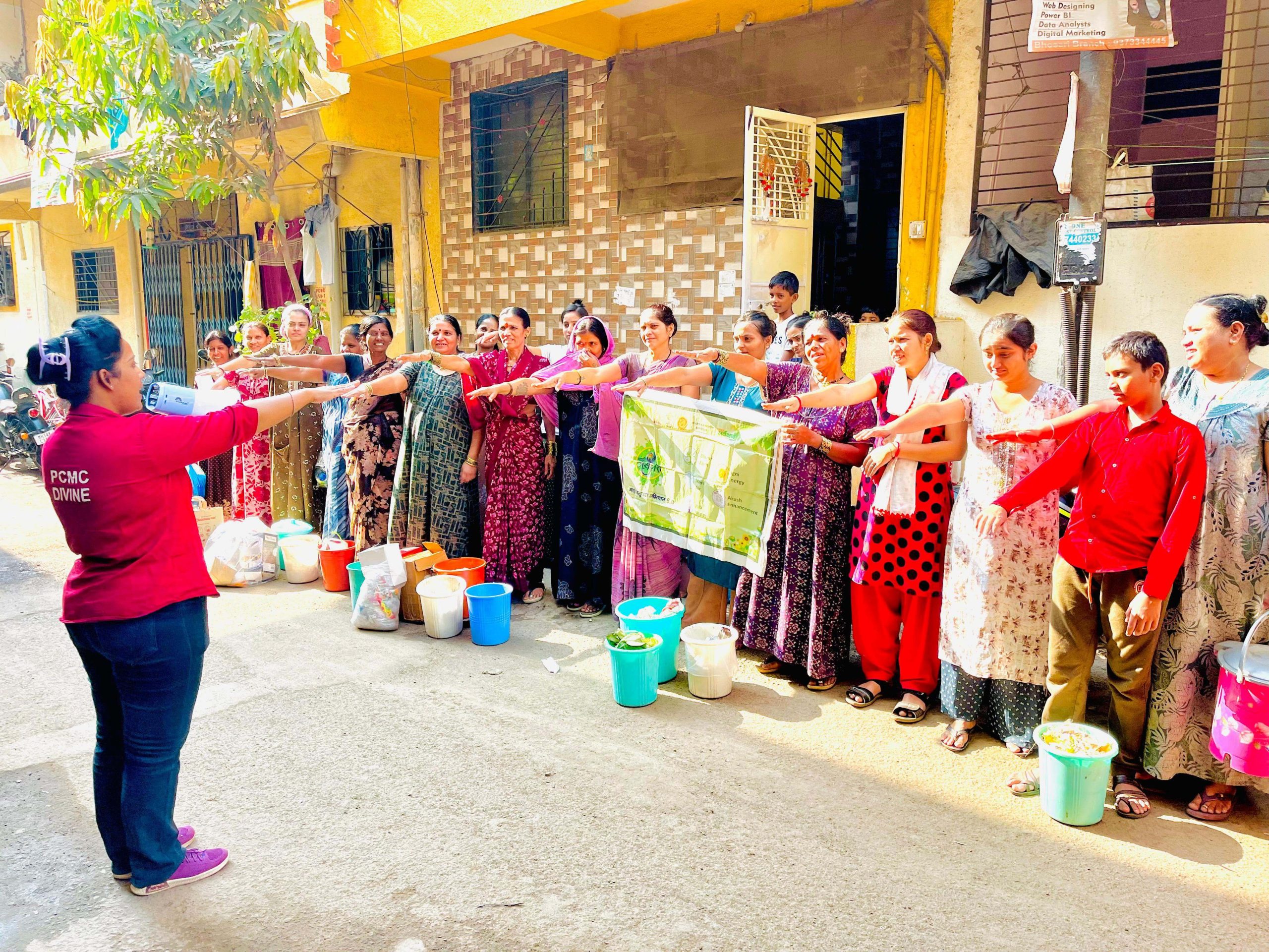 माझे शहर, माझी जबाबदारी मोहिमेतून स्वच्छतेचा संदेश जनतेपर्यंत..