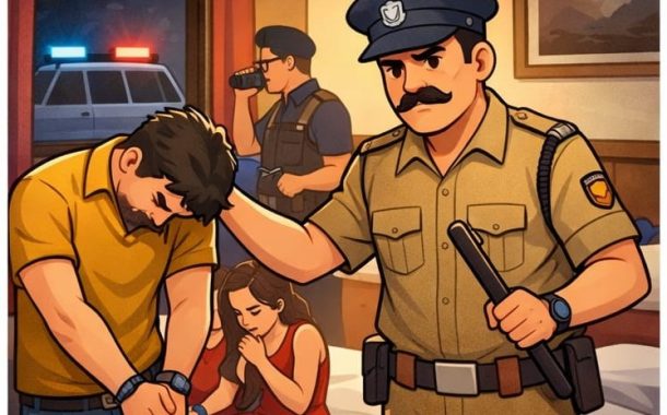 दिघीतील देहूफाटा येथील आराम लॉजवर पोलिसांचा छापा... 