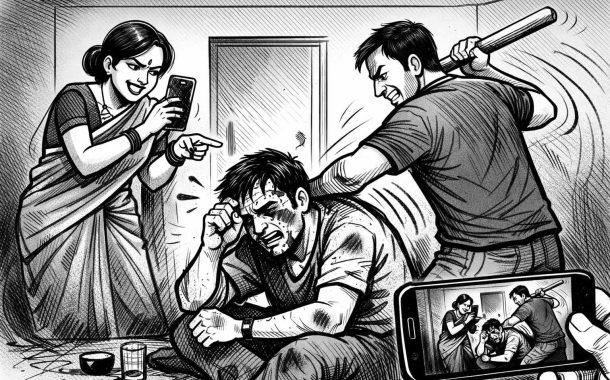 भोसरीत पत्नी व तिच्या प्रियकराकाकडून पतीला बंद दाराआड बेदम मारहाण...