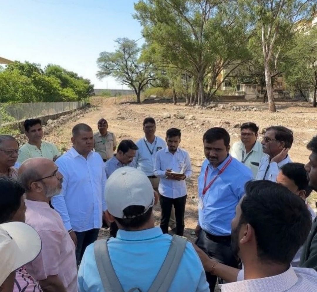 थेरगावच्या वैभवात पडणार भर;सभापती अभिषेक बारणे यांच्याकडून 'बटरफ्लाय गार्डन'च्या कामाची पाहणी...