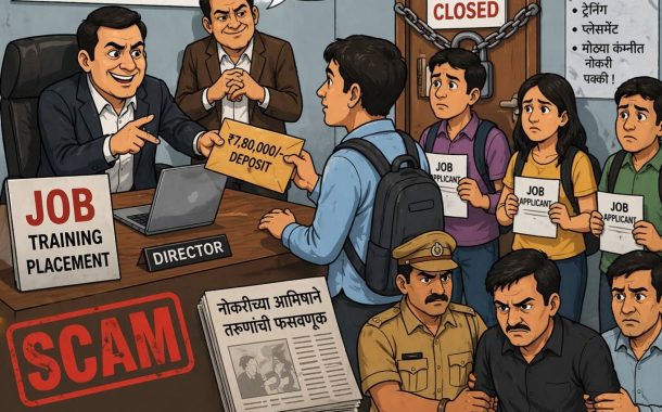 हिंजवडीतील आयटी कंपनीकडून ट्रेनींग व नोकरीच्या नावाखाली तरुणांची लुबाडणूक...