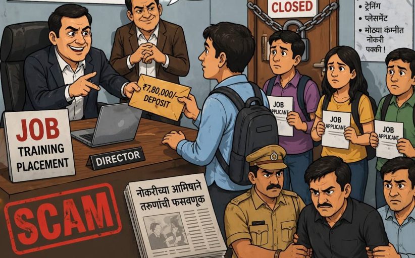 हिंजवडीतील आयटी कंपनीकडून ट्रेनींग व नोकरीच्या नावाखाली तरुणांची लुबाडणूक...