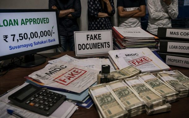 एमआयडीसीच्या बनावट प्लाॅटचे कागदपत्र दाखवून सुवर्णयुग बँकेची कोटींची फसवणूक...