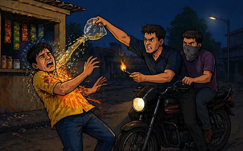 पेट्रोल टाकून जाळण्याचा प्रयत्न; चिखली पोलिसांकडून दोन आरोपी अटकेत...