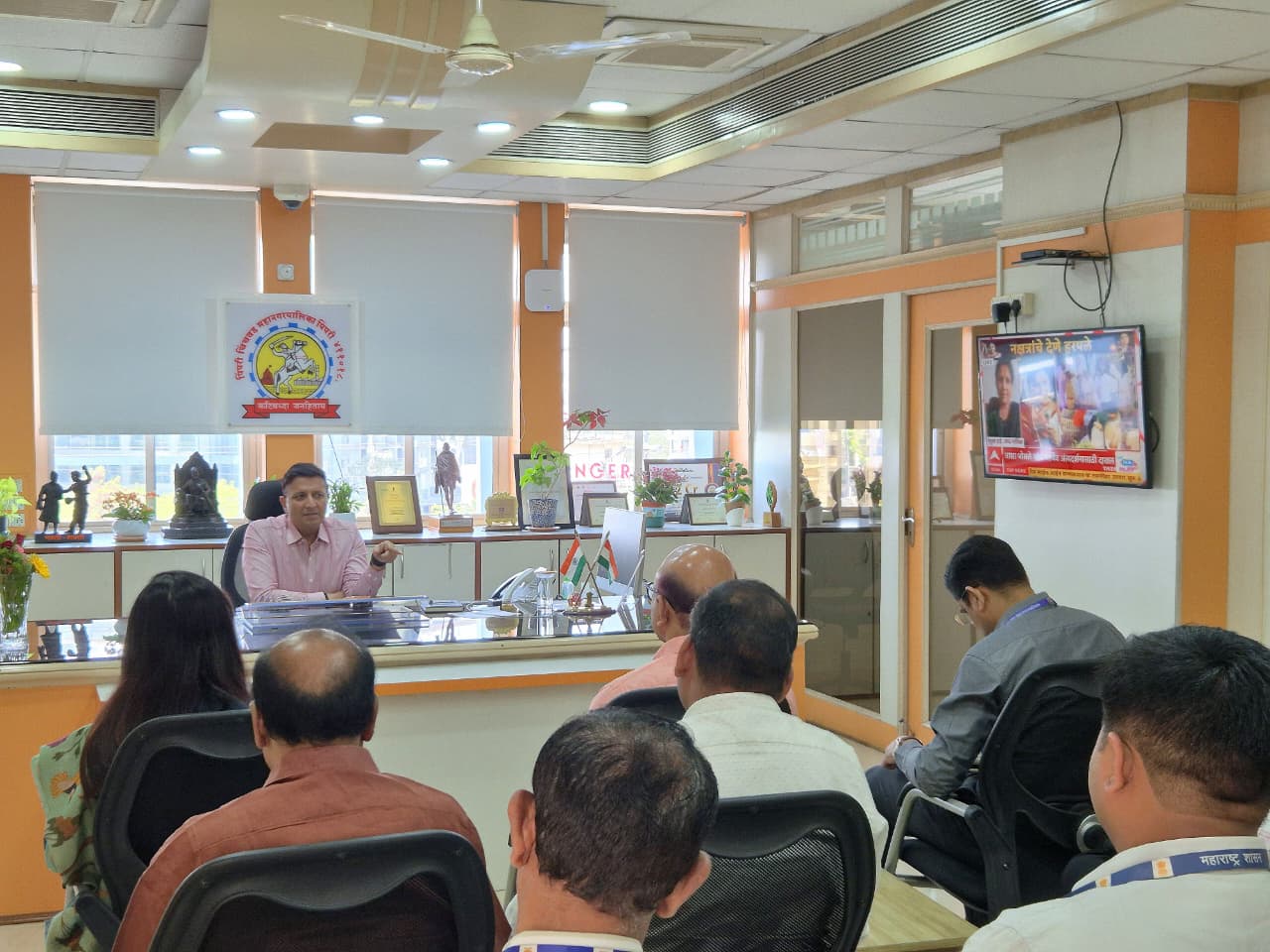 एमआयडीसी नाल्यांवरील अतिक्रमण हटवण्याचे आयुक्तांचे निर्देश..