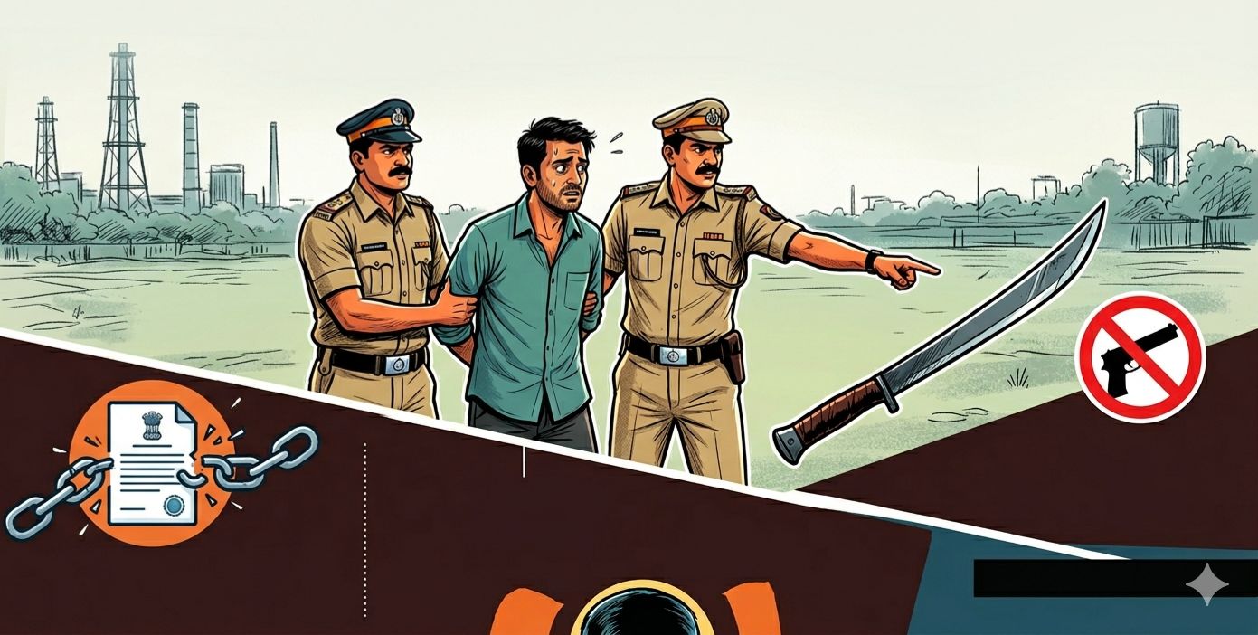 तडीपार आदेशाचा भंग करून घातक शस्त्रासह फिरणाऱ्या सराईताला पिंपरीतून अटक; कोयता जप्त