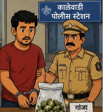 काळेवाडीत गांजासह युवक अटकेत...