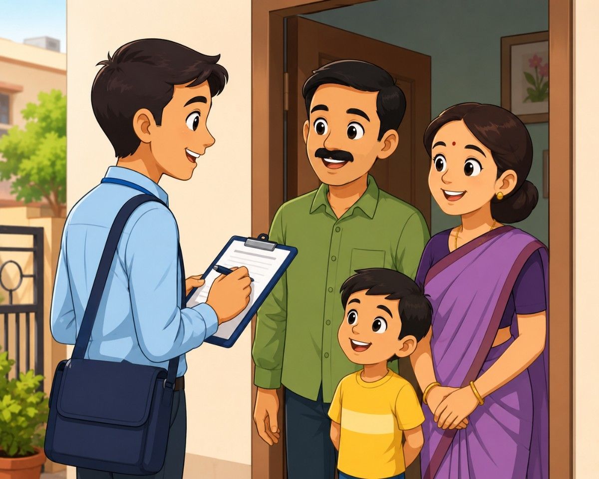 जनगणना २०२७ च्या घरगणना मोहिमेला पिंपरी-चिंचवडमध्ये सुरुवात...