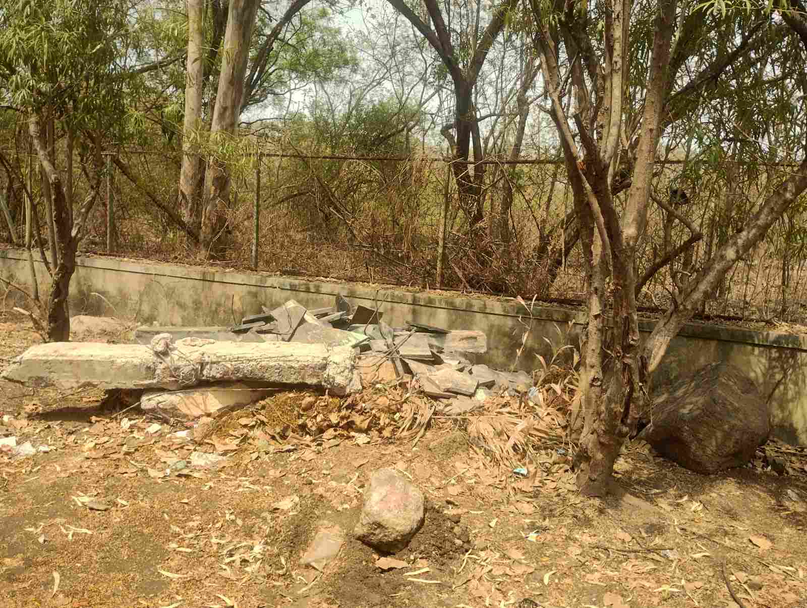 पर्यावरण उद्यान की राडारोड्याचा डेपो?...