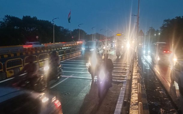 पिंपळे निलख येथील रक्षक चौक उड्डाणपूल वाहतुकीसाठी खुला..