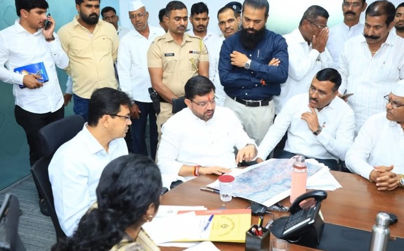 देहू ते येलवाडी रस्त्याचे रखडलेले काम सात दिवसांत सुरू करण्याचा निर्णय...