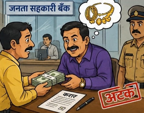 बँकेत गहाण सोने सोडवून देण्याच्या बहाण्याने ५ लाखांची फसवणूक...